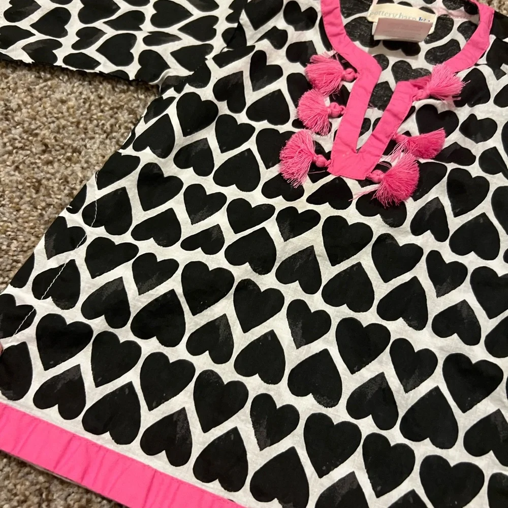 Pottery Barn Kids baby caftan 3-6 NWOT